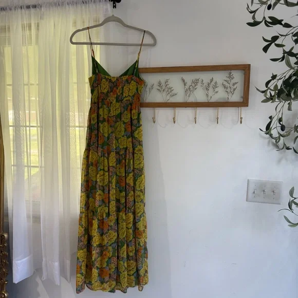 ASTR the Label Brandy Floral Print Cutout Maxi Dress - Picture 4 of 7